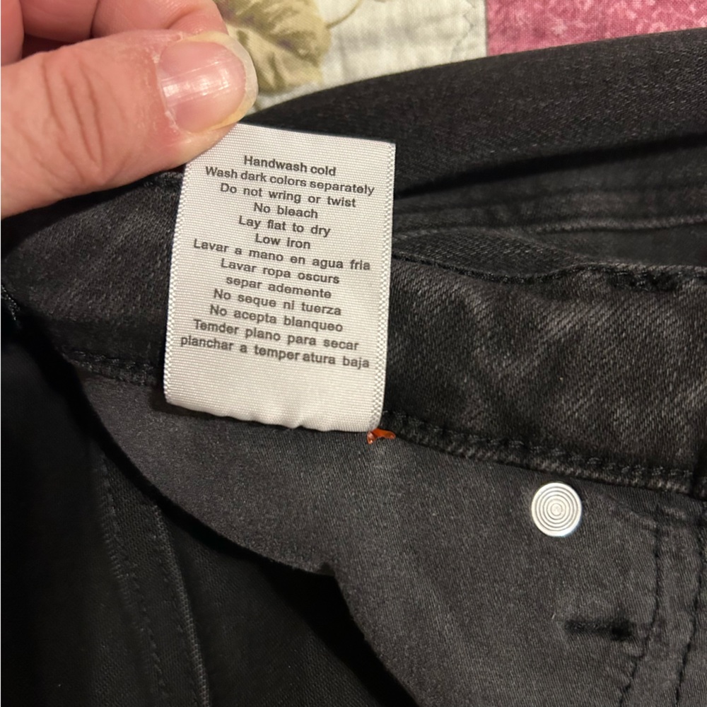 Judy Blue Black Distressed Flare Jeans Size 15/32 Style# JB88622‎ - Picture 5 of 8